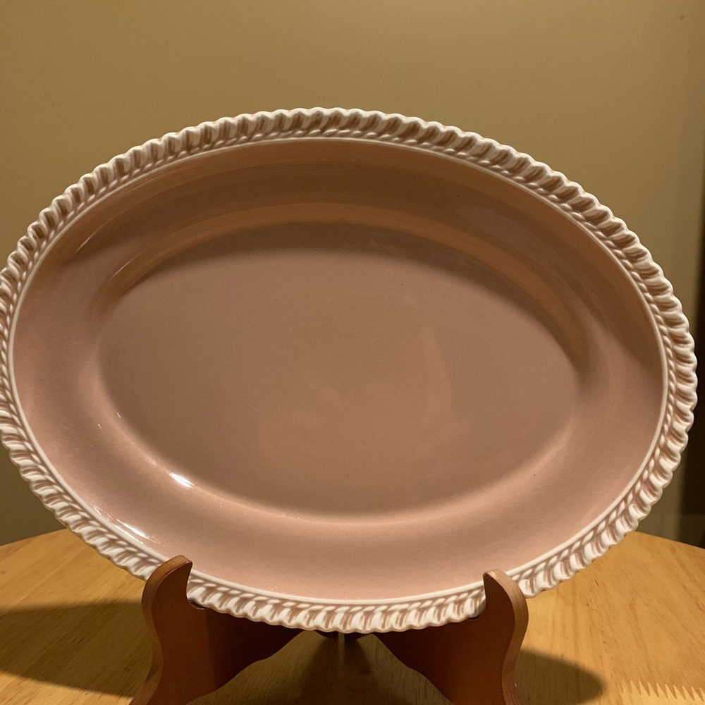 Vintage Harkerware Platter .
